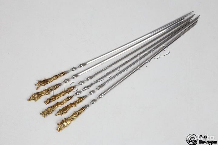 Шампура звери в мини чехле