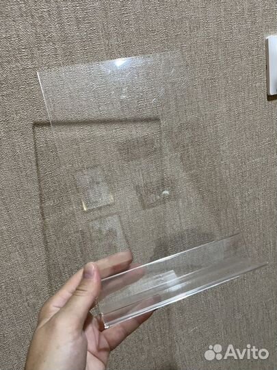 Тейблтент менюхолдер вертикальный А5 прозрачный