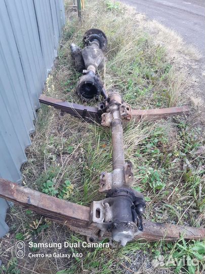 Передний мост урал