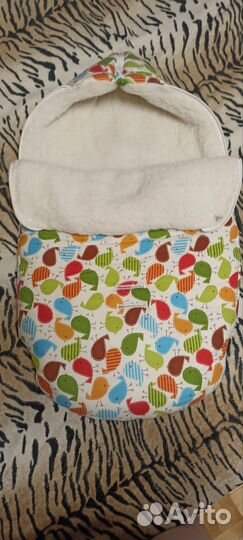 Зимний конверт для новорожденных