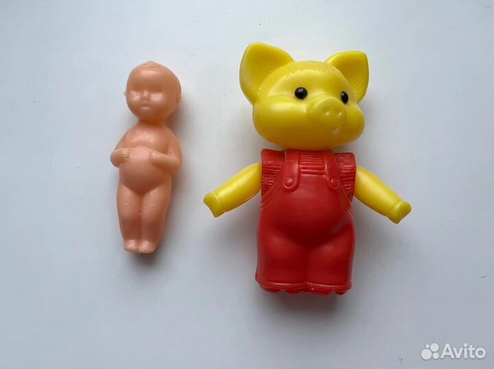 Игрушки СССР хрюша пупс