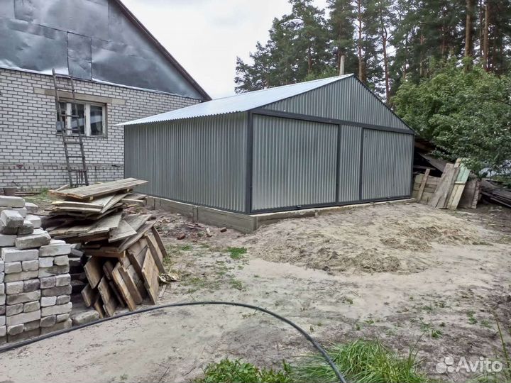 Гараж пенал ракушка Хоз-блок