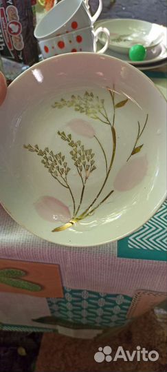 Чайное трио фарфор