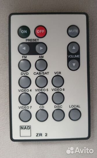 Пульт ду denon, nad, panasonic и др