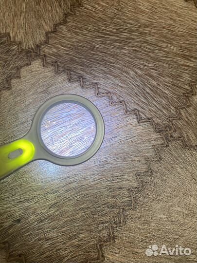 Увилечительное стекло с подсветкой