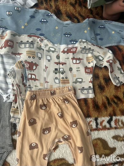 Вещи пакетом на мальчика 56 62