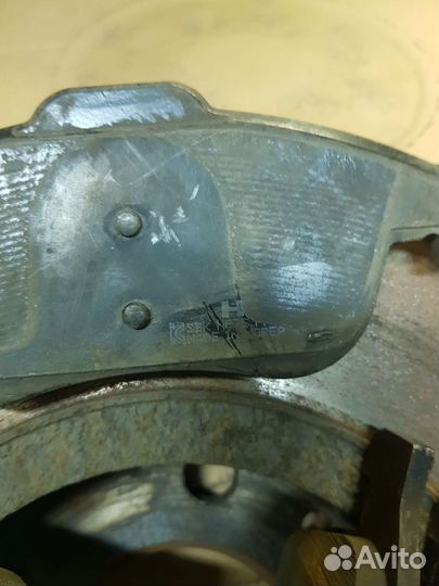 Тормозные диски и колодки renault duster