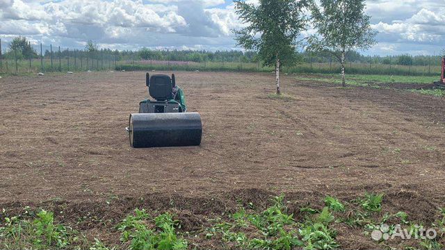 Фрезеровка, вспашка, выравнивание участка, газон объявление продам