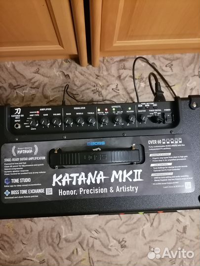 Гитарный комбоусилитель 50 ватт+контроллер