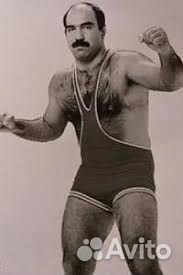 Открытка-автограф Зангиева (рестлинг, njpw, WCW)