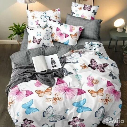 Постельное белье евро новое