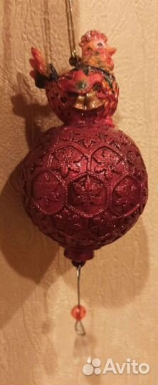 Новогодняя игрушка. Оберег. Декоративное украшение