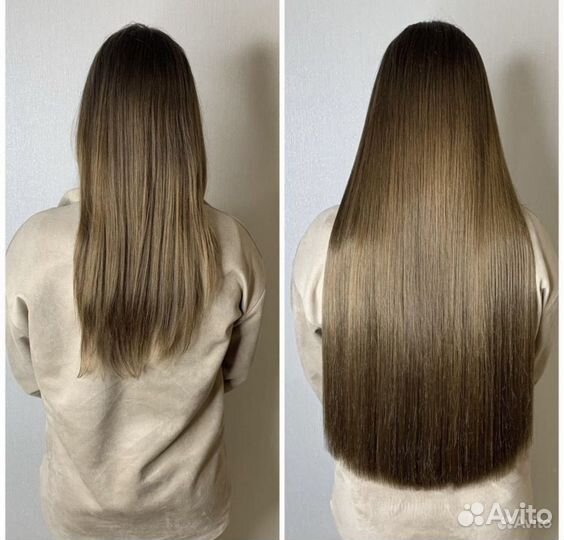 Наращивание волос / биопротеиновые волосы
