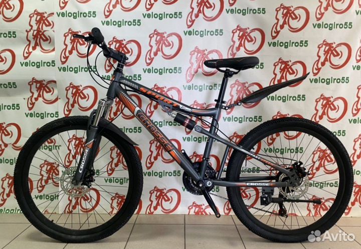 Велосипед двухподвес