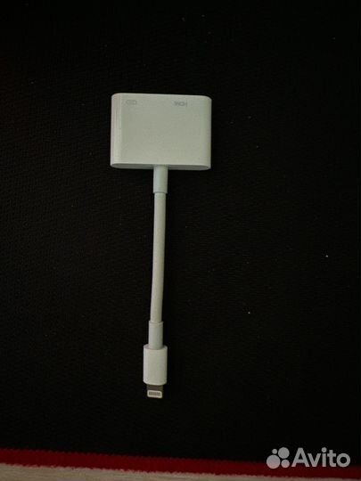 Переходник hdmi lightning apple