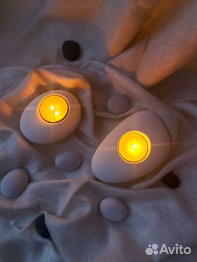 Подсвечники из гипса для Вашего интерьера