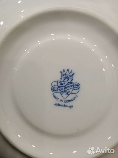 Сервиз Синий лук. Германия 1777. Новые