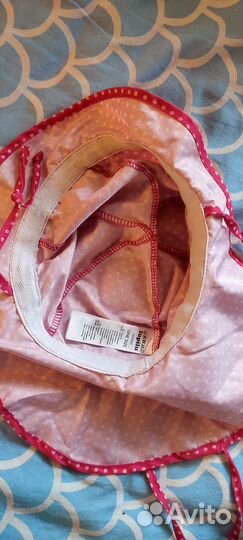 Панамка для девочки с защитой от солнца