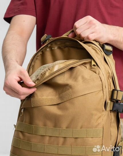 Тактический туристический рюкзак олива