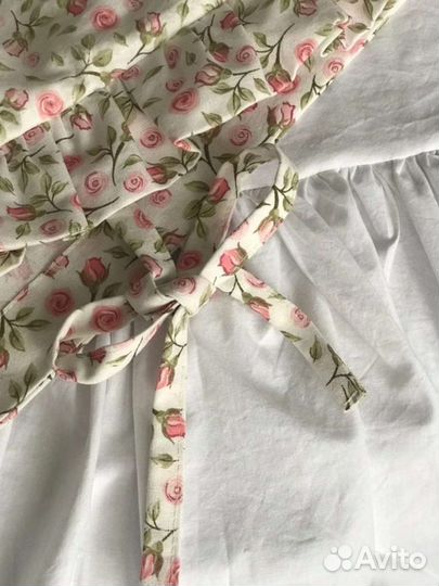 Комплект постельного белья с рюшами