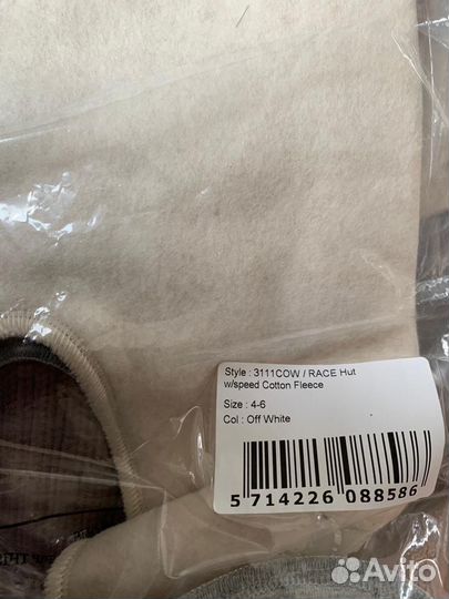 Весенний шлем 2-4,4-6 Huttelihut off white