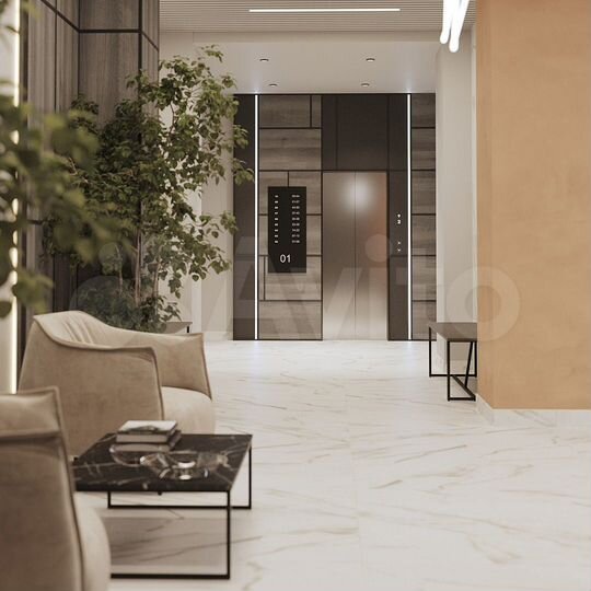 2-к. квартира, 45 м², 9/23 эт.