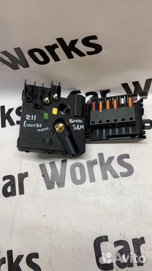 Блок SAM в ногах пассажира Mercedes Benz W211