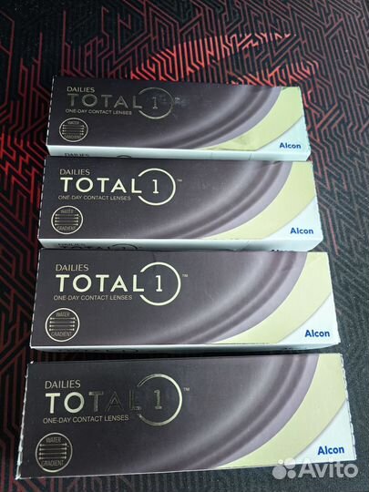 Линзы Alcon dailies total 1 -3,25