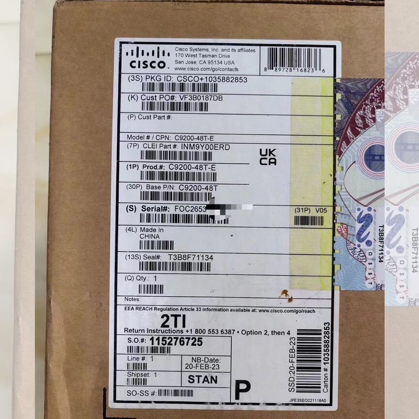 [C9200-48T-E] Коммутаторы Cisco И C9200-48t-A C9200-48t-E