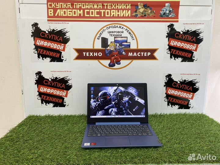 Ультрабук lenovo AMD,4 озу,SSD 120