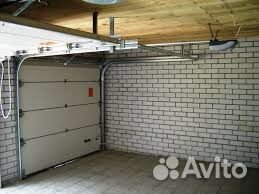 Подъёмные ворота для гаража, склада