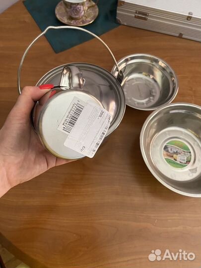 Котелок походный с крышкой