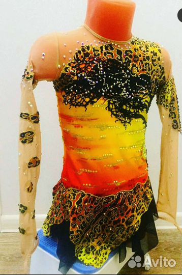 Платье для фигурного катания 128-134