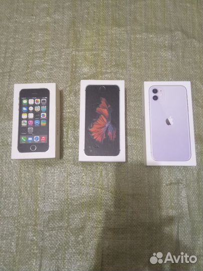 Коробка пустая от iPhone 5s,6s,11,других производ