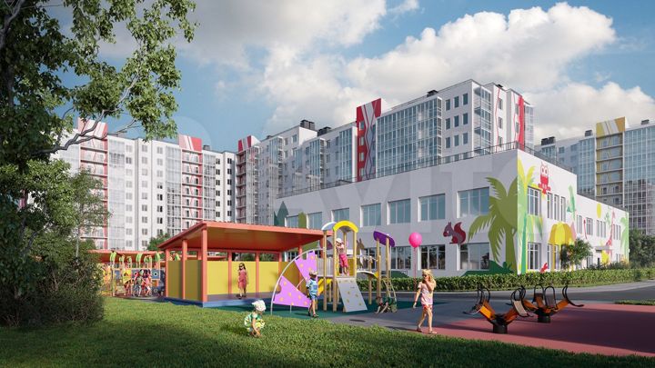 1-к. квартира, 34,6 м², 4/12 эт.