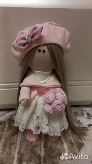 Интерьерная кукла ручной работы