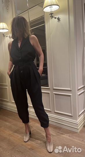 Zara брючный комбинезон