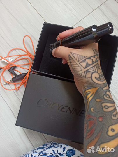 Тату машинка cheyenne hawk pen black