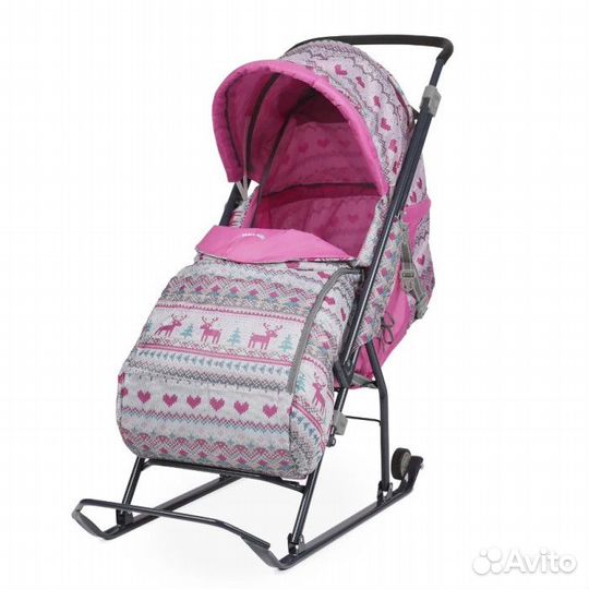 Детские санки коляска Ника Умка