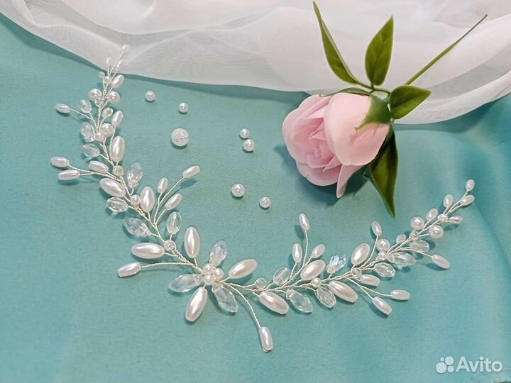 Свадебная веточка / свадебные украшения для волос