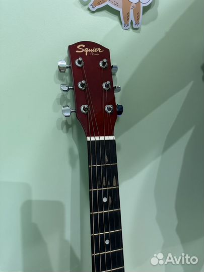 Акустическая гитара Fender squier SA-150