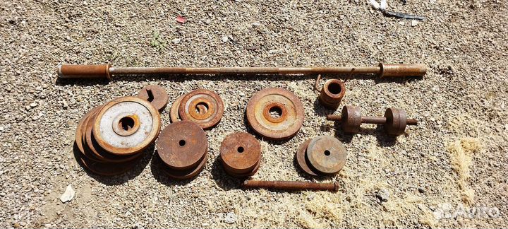 Штанга гриф блины