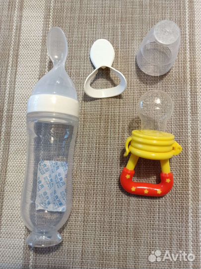 Ниблер и ложка-бутылочка для прикорма