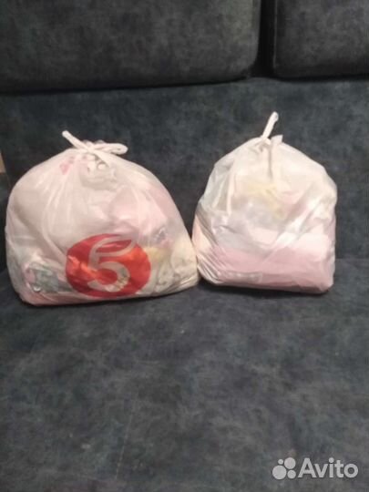 Детские вещи пакетами