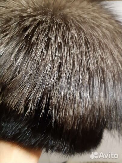 Шапка женская чернобурка