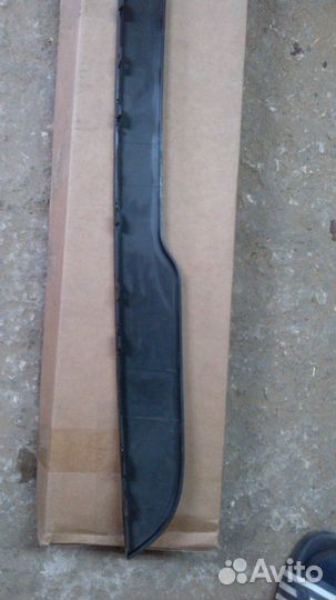 Новый. Спойлер (юбка) переднего бампера Teramont