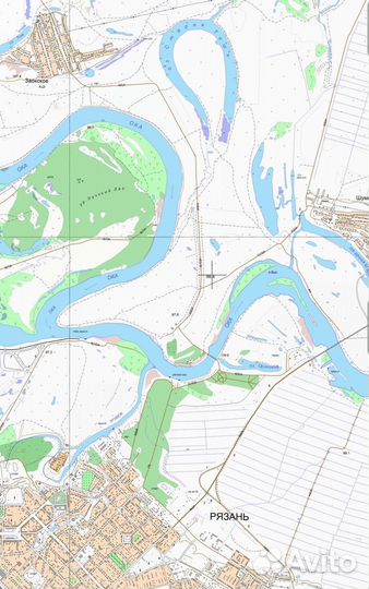 Карта Рязанской области для Garmin