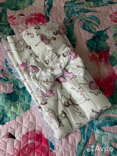 Детский конверт на выписку