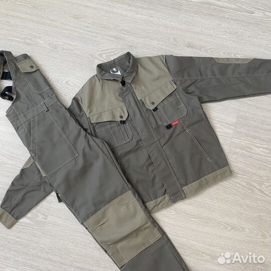 Премиум полукомбинезоны West-work olive. Форма