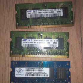 Оперативная память ddr2 для ноутбука